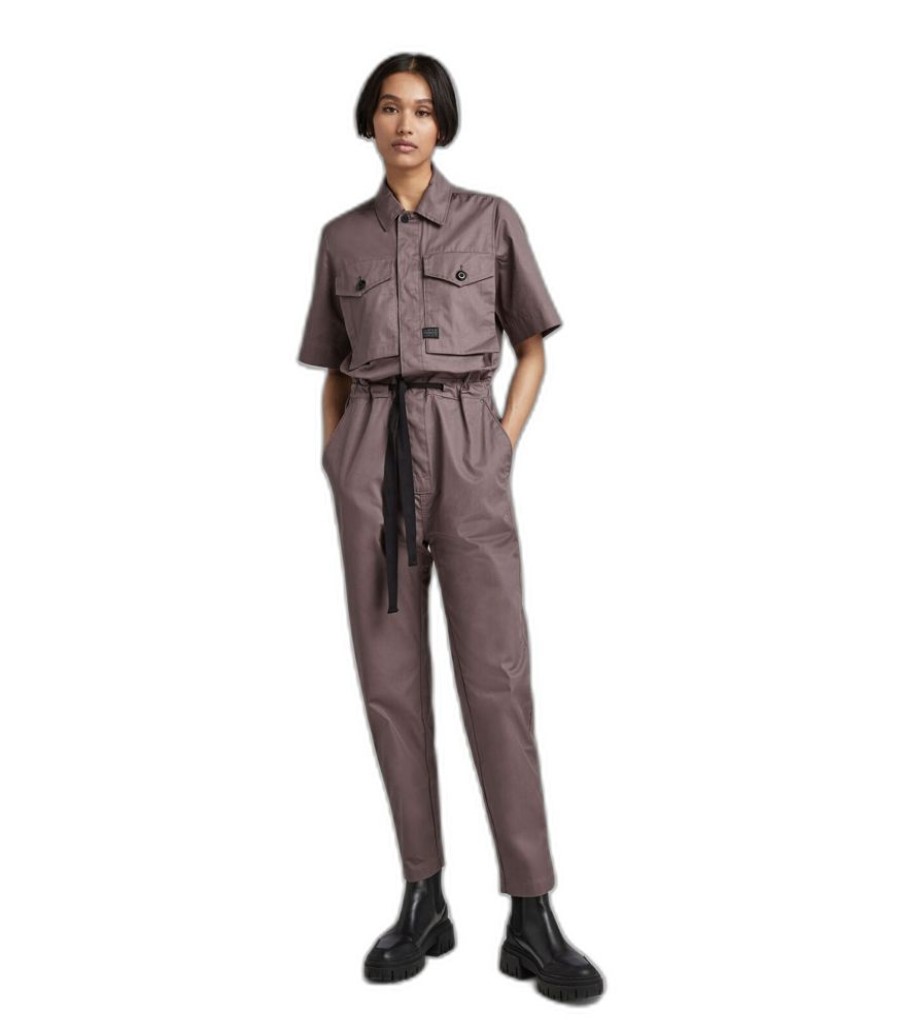 Femmes G-Star RAW Jumpsuits | Dames Jumpsuit Army