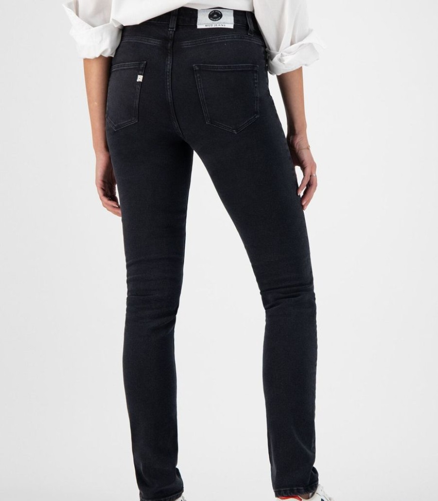 Femmes MUD Jeans Jeans | Regular Swan - Stone Black