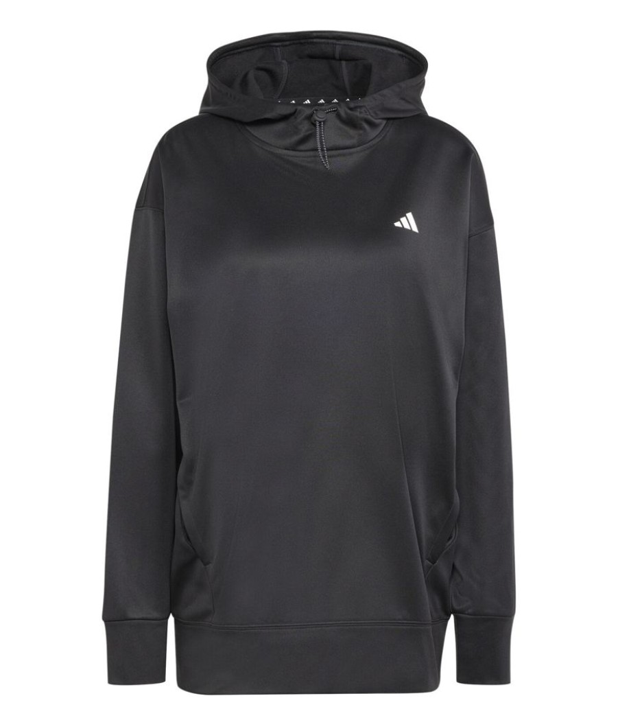 Femmes Adidas Sportkledij | Dames Fleece Hoodie Aeroready