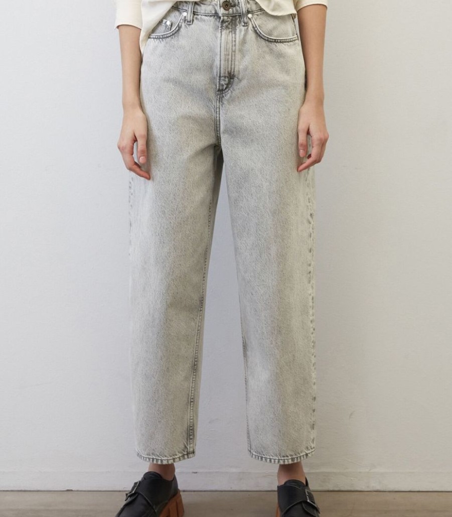 Femmes Marc O'Polo Jeans | Barrel Jeans Model Feppla Cropped