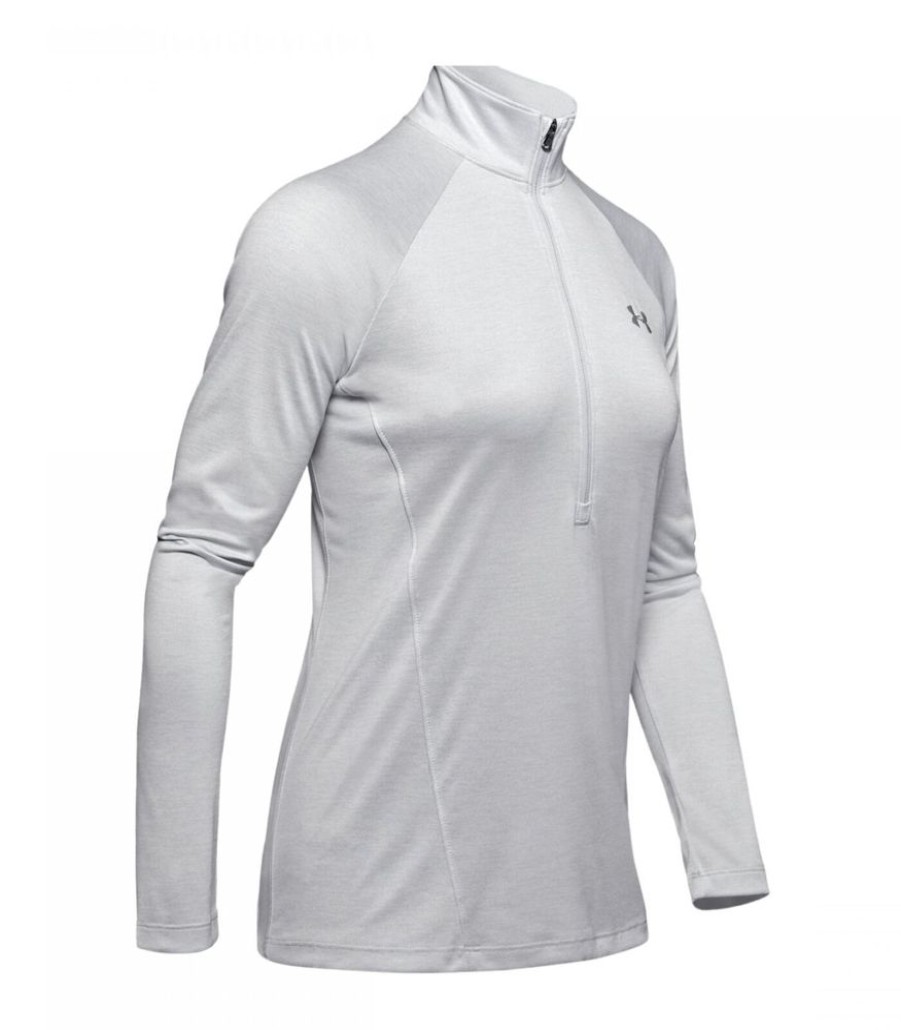 Femmes Under Armour Sportkledij | Tech Twist 1/2 Zip T-Shirts Met Lange Mouwen