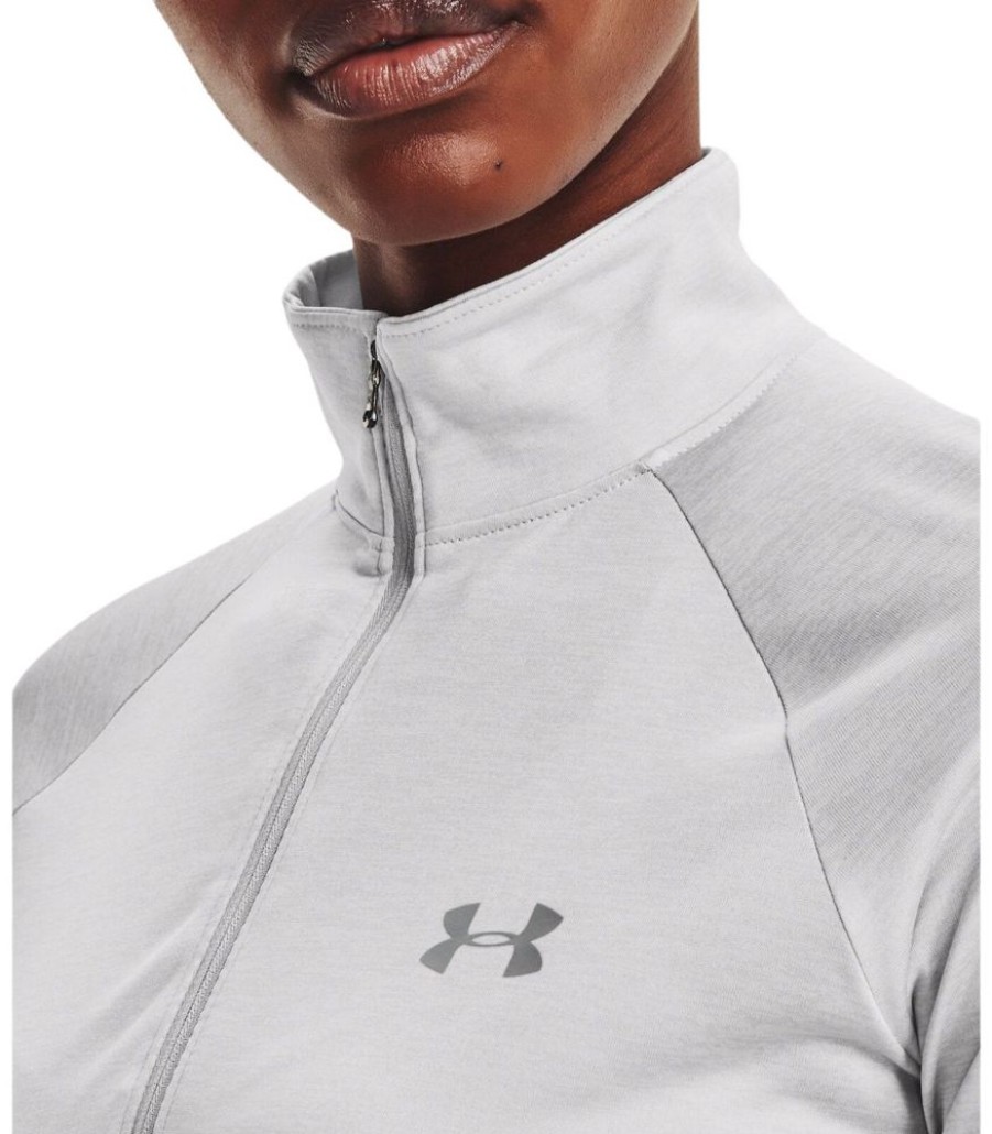 Femmes Under Armour Sportkledij | Tech Twist 1/2 Zip T-Shirts Met Lange Mouwen