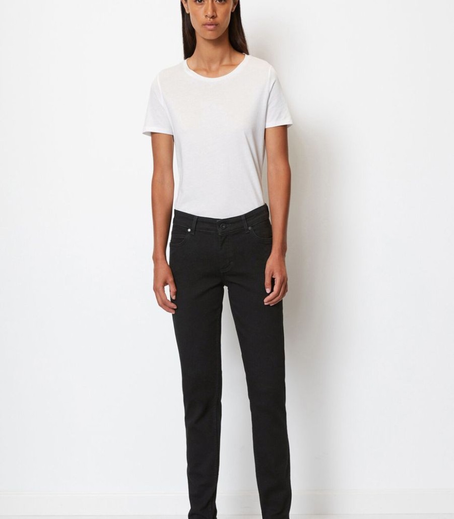 Femmes Marc O'Polo Jeans | Jeans Model Alby Slim Mid Waist