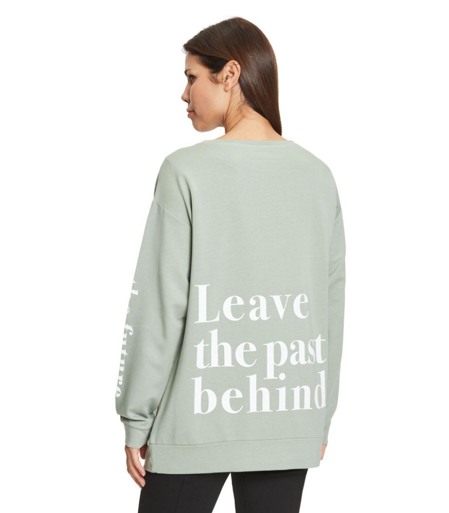 Femmes Betty Barclay Sportkledij | Sweatshirt Met Steekzakken