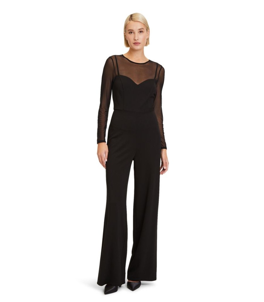 Femmes Vera Mont Jumpsuits | Jumpsuit 3/4E-Mouwen