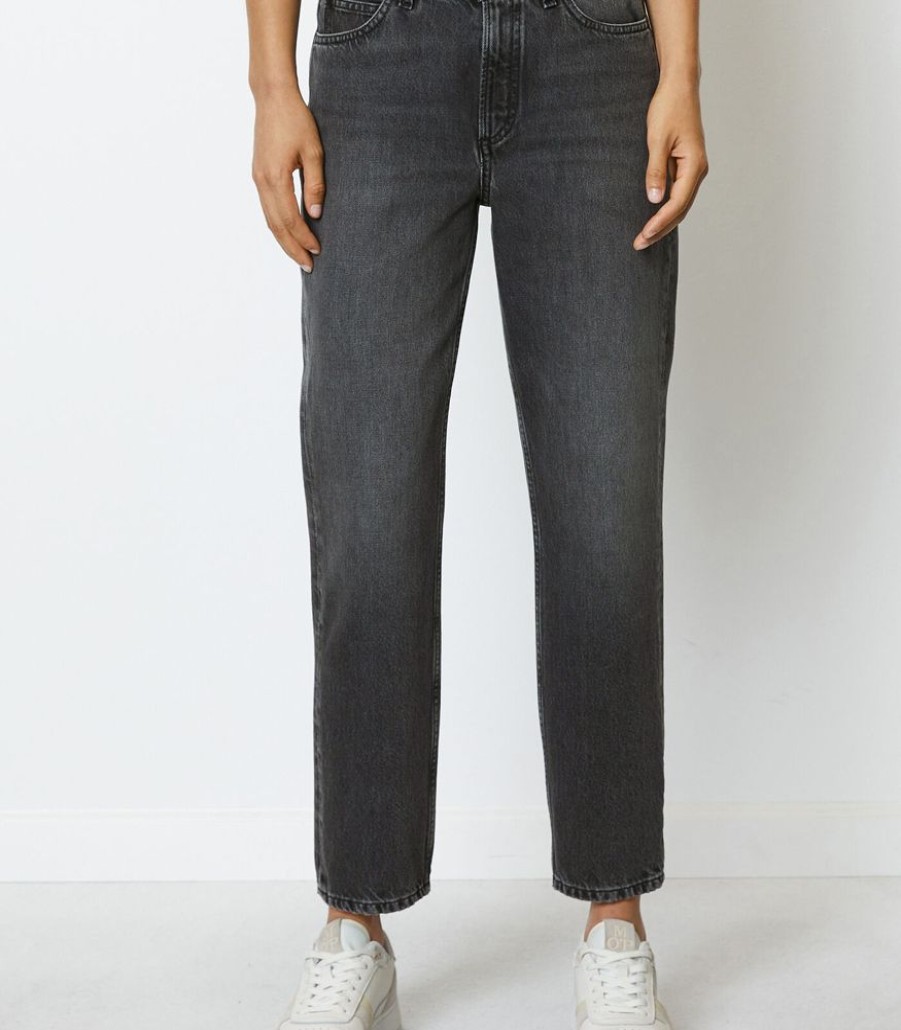 Femmes Marc O'Polo Jeans | Jeans Model Linde Straight High Waist Cropped