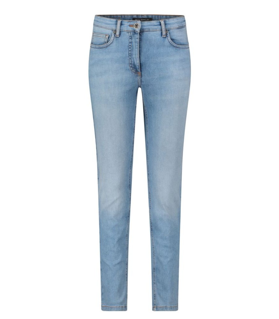 Femmes Betty Barclay Jeans | Basic Jeans Met Wassing