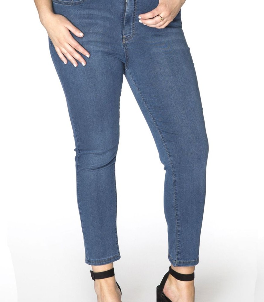 Femmes Yoek Jeans | Jeans 7/8 Skinny