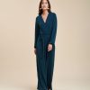 Femmes La Fée Maraboutée Jumpsuits | Jumpsuit Van Geplooide Jersey