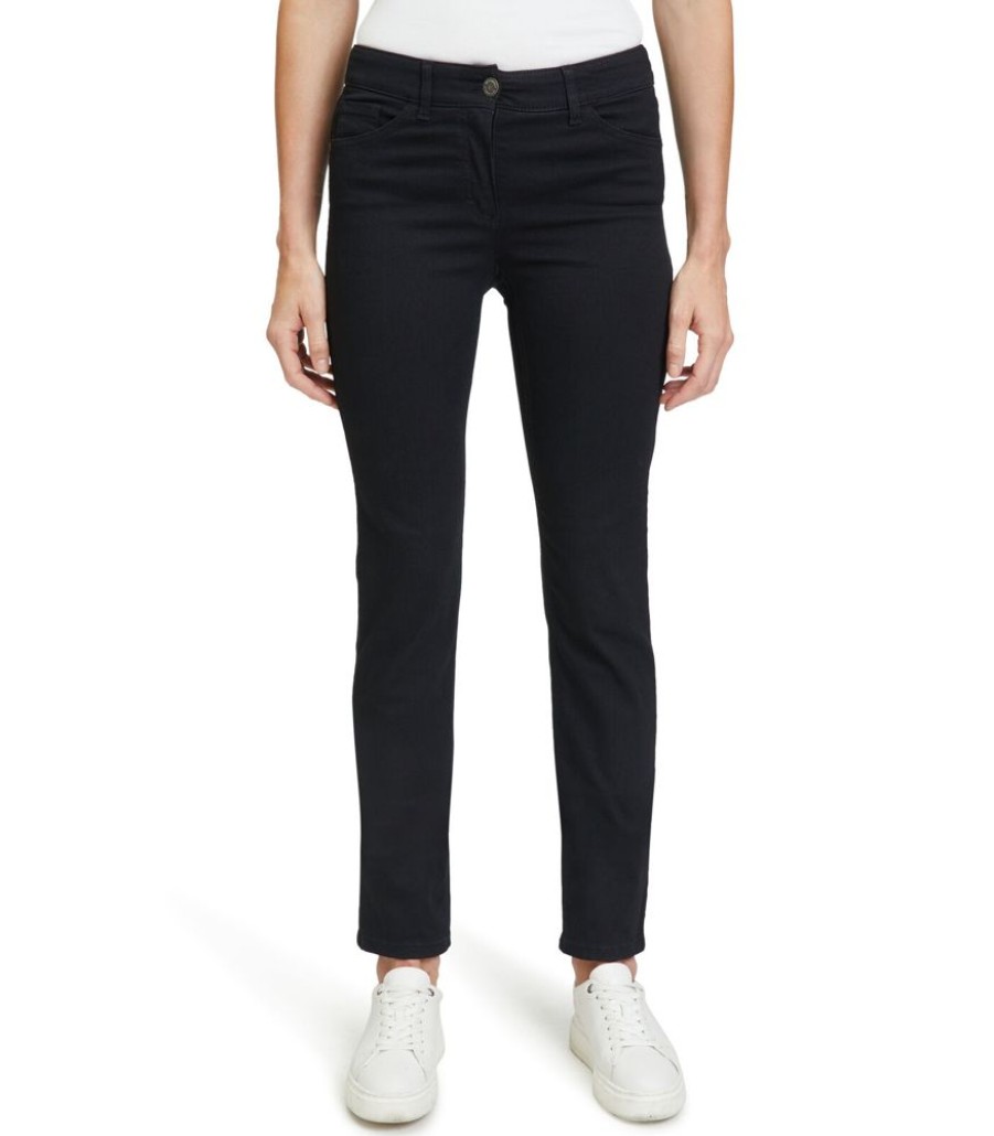 Femmes Betty Barclay Jeans | Basic Jeans Met Opgestikte Zakken