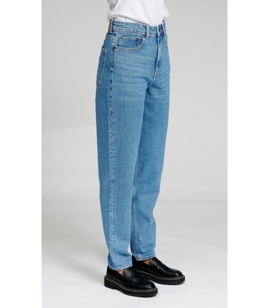 Femmes TeeShoppen Jeans | De Originele Performance Mom Jeans - Lichtblauwe Denim