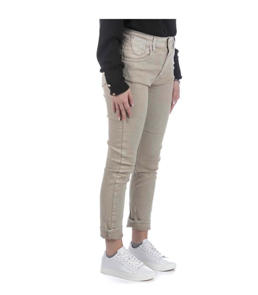 Femmes Replay Jeans | Replay 573 Marty Beige Broek