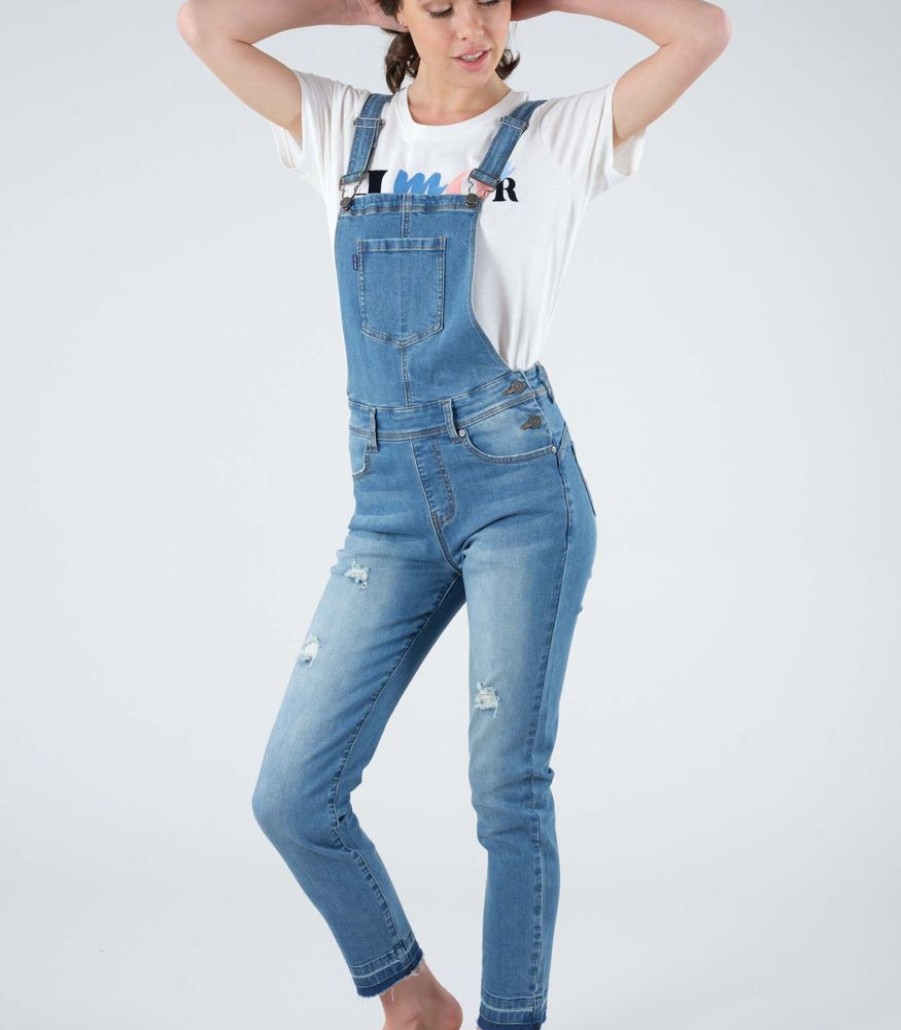 Femmes Deeluxe Jumpsuits | Sevaria - Denim Overall