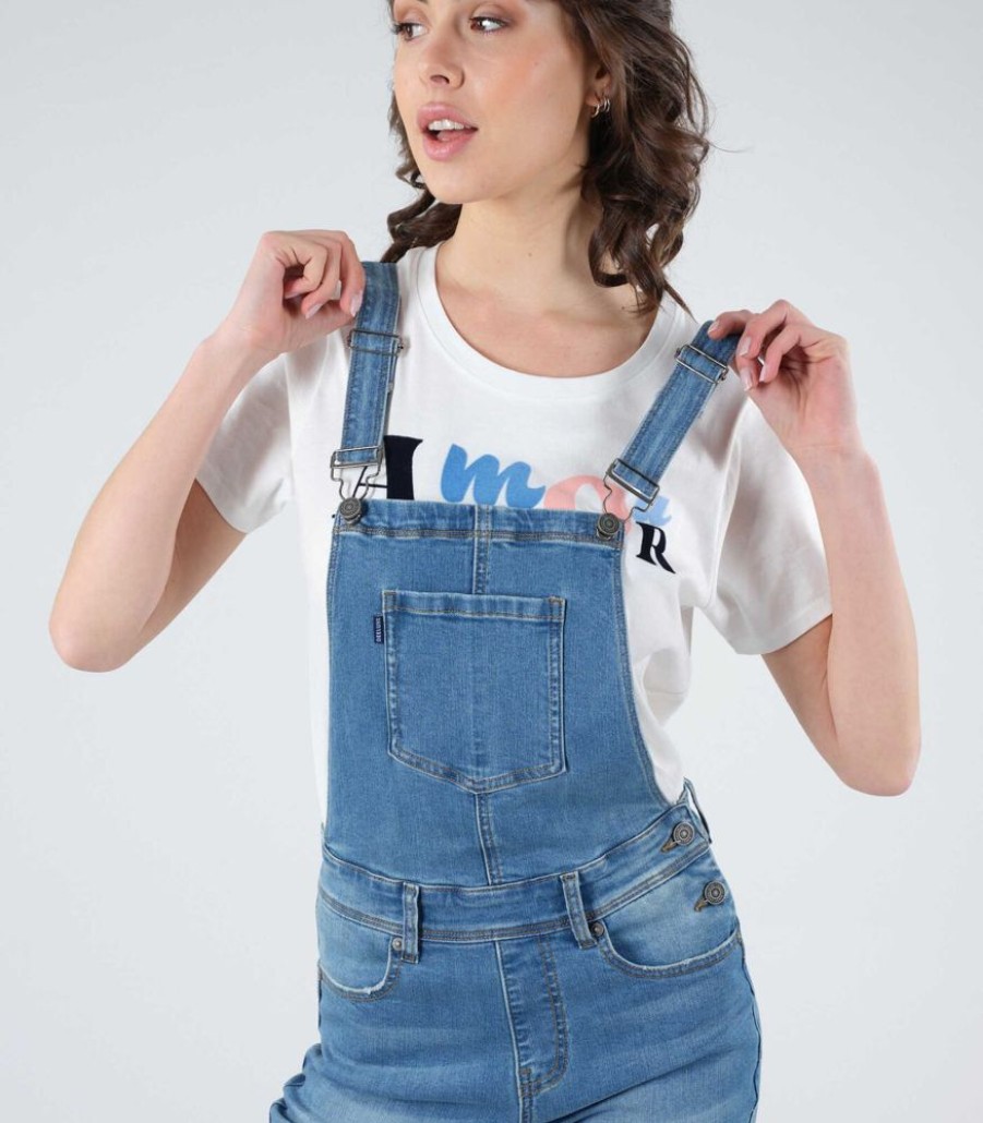 Femmes Deeluxe Jumpsuits | Sevaria - Denim Overall