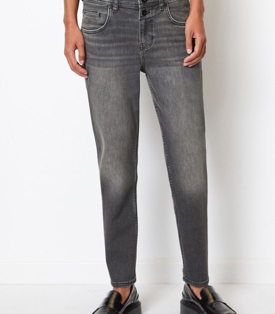 Femmes Marc O'Polo Jeans | Boyfriend Broek Model Theda Cropped