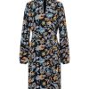 Femmes MORE & MORE Jurken | Jurk Viscose Met Moderne Paisleyprint