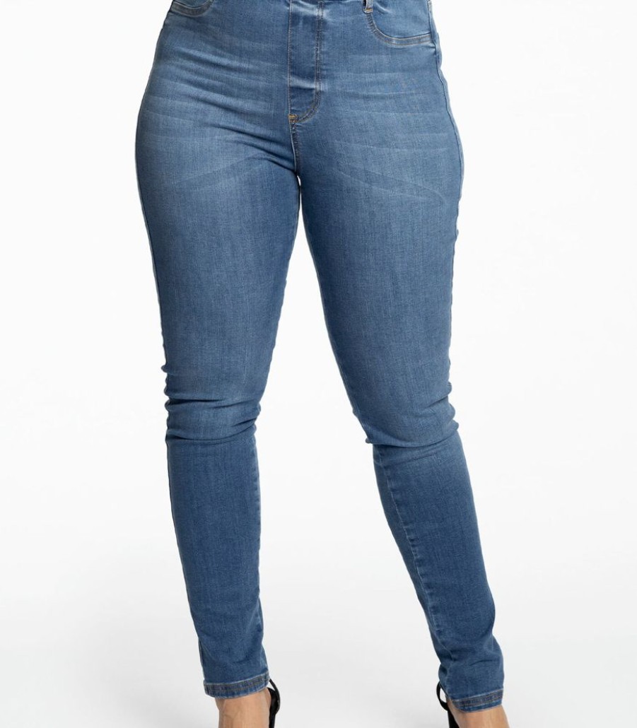 Femmes Yoek Jeans | Jeans Skinny Fit