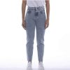 Femmes AMISH Jeans | Jeans Amish Lizzie Amish Denim Echt Steenblauw