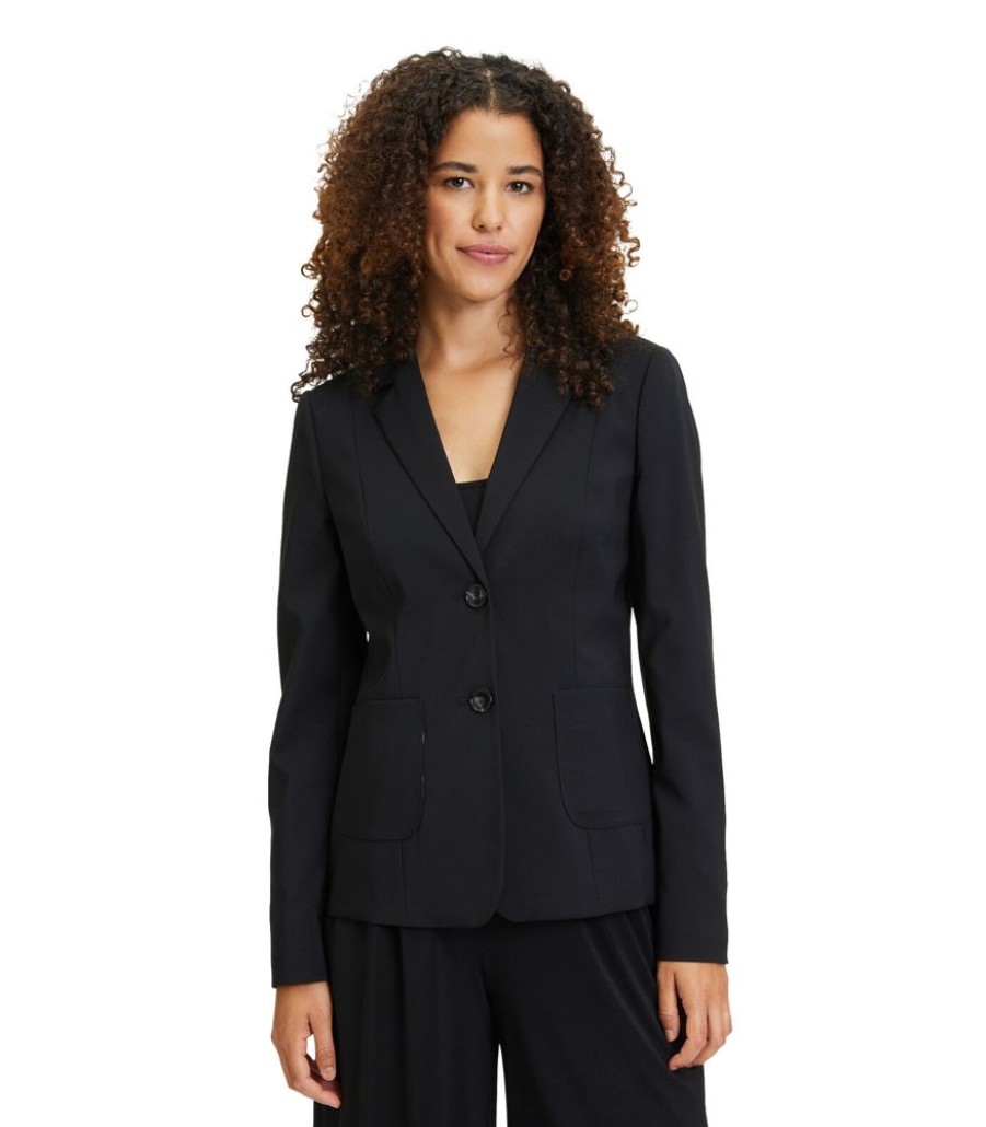 Femmes Betty Barclay Maatpakken & Blazers | Blazer Lange Mouwen