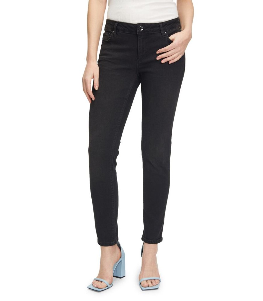 Femmes Betty & Co Jeans | Basic Jeans Met Wassing