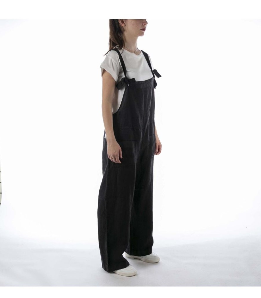 Femmes Replay Jumpsuits | Replay Zwarte Overall