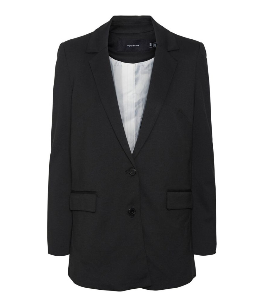 Femmes Vero Moda Maatpakken & Blazers | Damesblazer In Losse Jersey Lucca