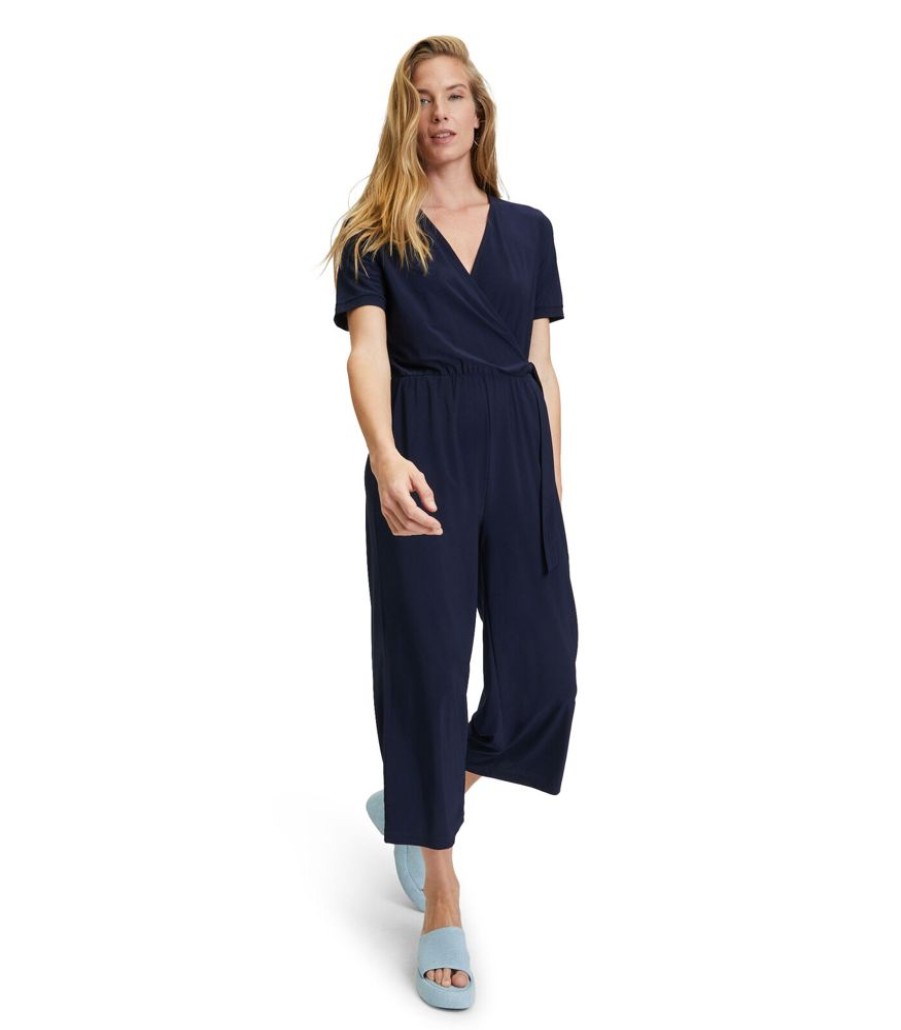 Femmes Cartoon Jumpsuits | Jumpsuit Met Bindceintuur