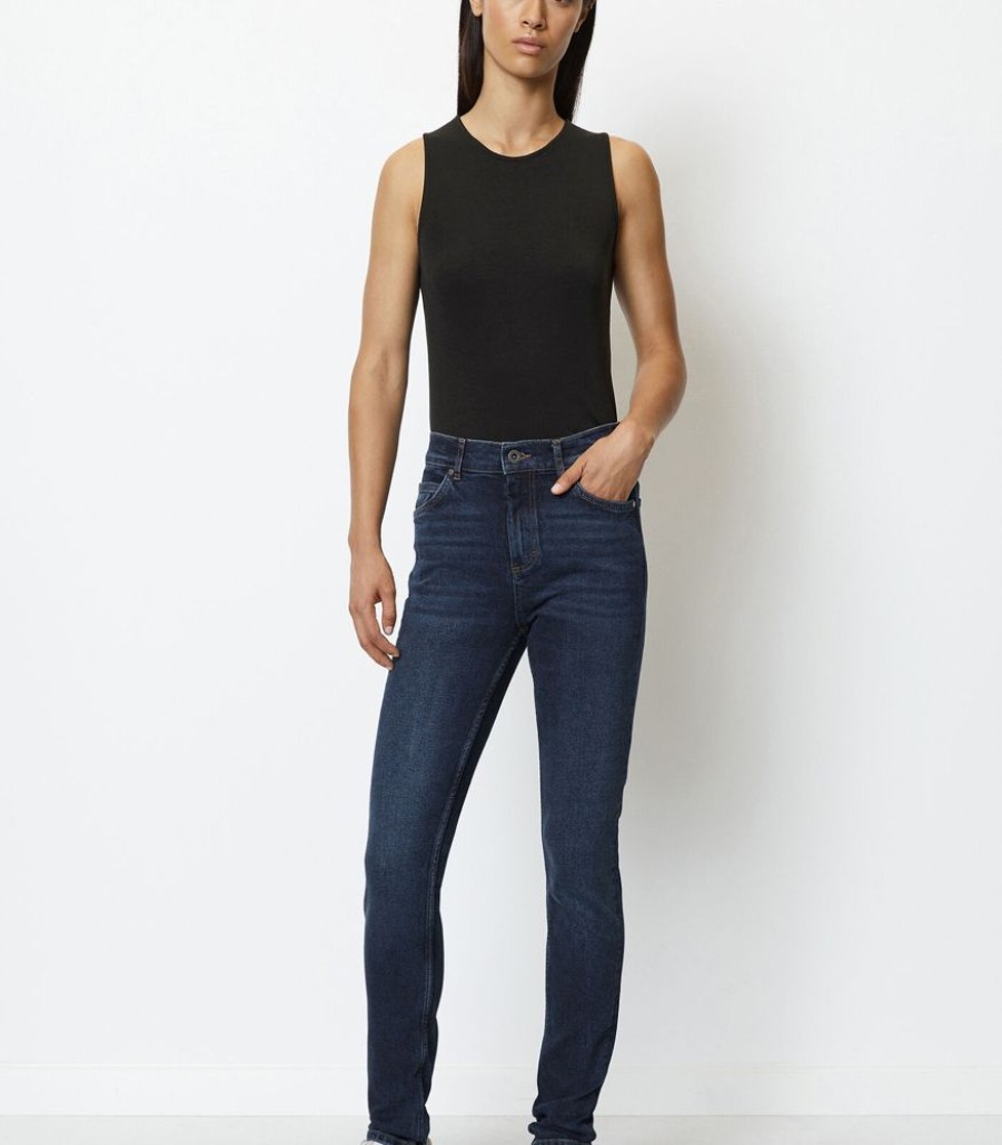 Femmes Marc O'Polo Jeans | Jeans Model Skara Hoge Taille Skinny