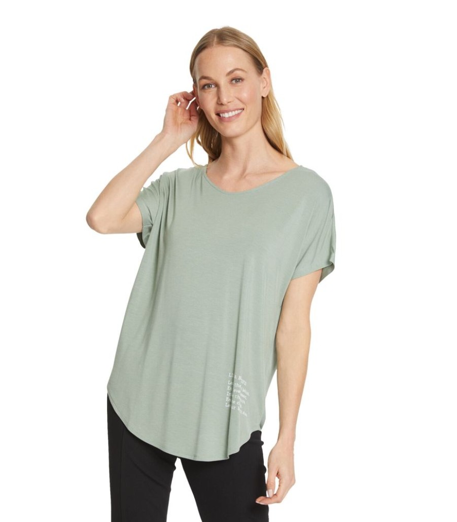 Femmes Betty Barclay Sportkledij | Oversized Shirt Met V-Hals